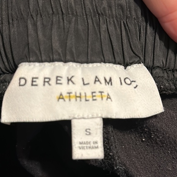 Athleta X Derek Lam 10 C Hi Rise Track Pants‎ Size Small #152668 No Drawstring - Picture 10 of 13